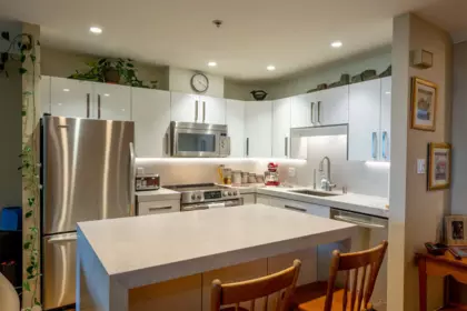Kitchen Island Photo of 18 4637 Blackcomb Way, Whistler, BC
