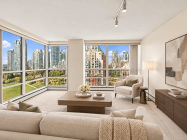 Family Room Photo of 17D 139 Drake Street, Vancouver, BC