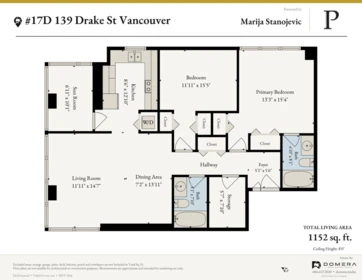 Loft / Bonus Room Photo of 17D 139 Drake Street, Vancouver, BC
