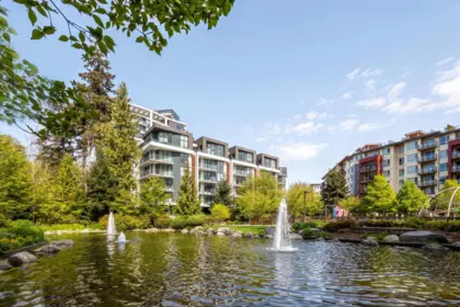 Exterior Rear Photo of 909 3533 Ross Drive, Vancouver, BC