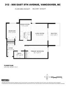 Exterior Rear Photo of 312 808 E 8th Avenue, Vancouver, BC