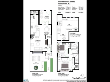 Street View Photo of 2634 Hemlock Street, Vancouver, BC