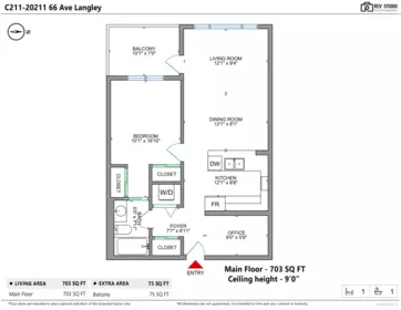 C211 20211 66 Avenue, Langley, BC, Langley — Apartment/Condo for sale