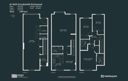 43 9628 Ferndale Road, Richmond, BC, Richmond — Townhouse for sale
