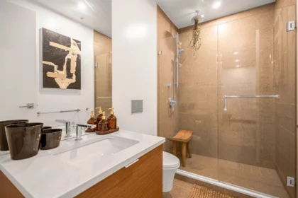 Laundry Room Photo of 408 6687 Nelson Avenue, West Vancouver, BC