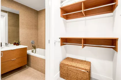 Walk-In Closet Photo of 408 6687 Nelson Avenue, West Vancouver, BC
