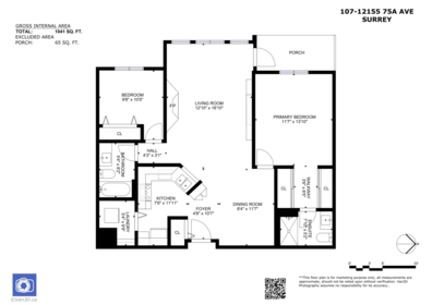 107 12155 75a Avenue, Surrey, BC, Surrey — Apartment/Condo for sale