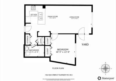 Garage Interior Photo of 106 5665 Irmin Street, Burnaby, BC