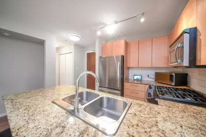 Kitchen Island Photo of 106 5665 Irmin Street, Burnaby, BC