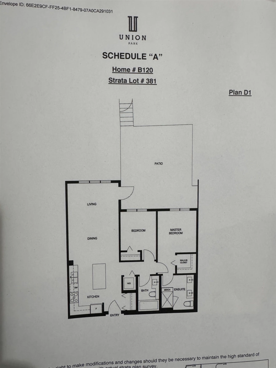 Primary Bedroom Photo of B120 8150 207 Street, Langley, BC