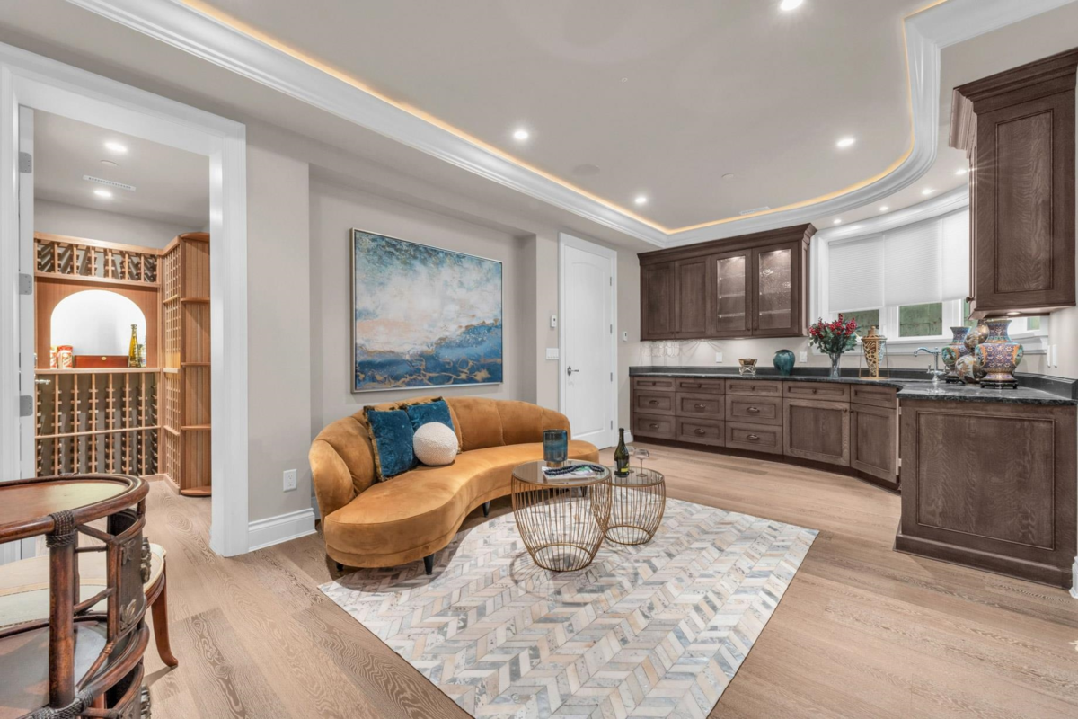 Aerial View of 4348 Erwin Drive, West Vancouver, BC