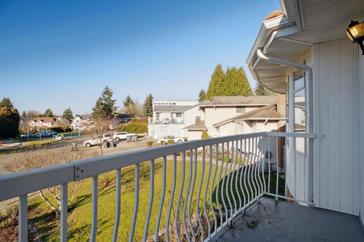 Aerial View of 8710 151 Street, Surrey, BC