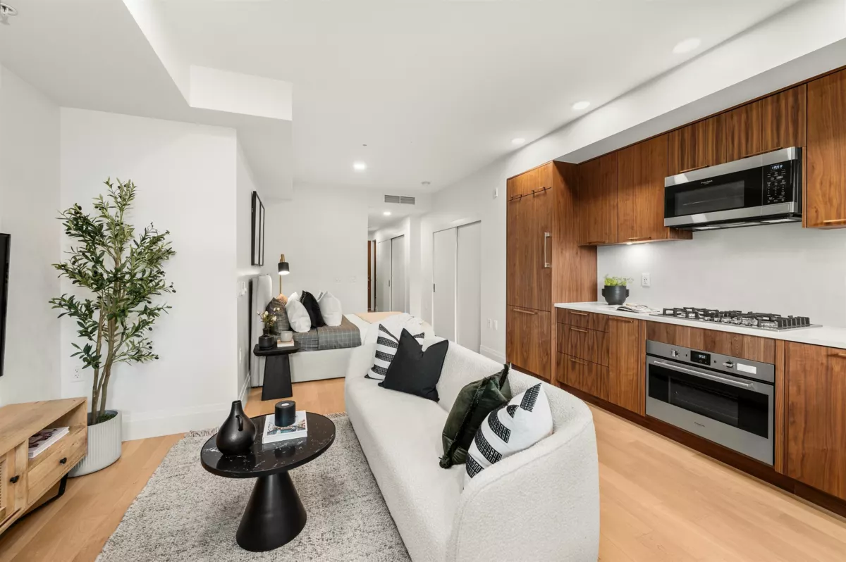 Living Room Photo of 106 2550 Garden Drive, Vancouver, BC