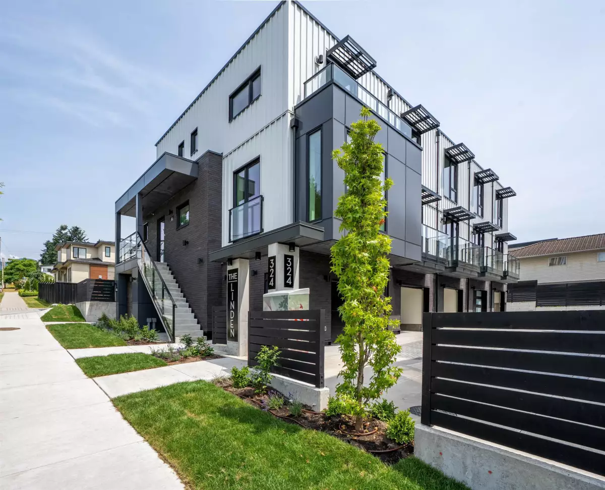 Exterior Front Photo of TH8 610 E 3rd Street, North Vancouver, BC