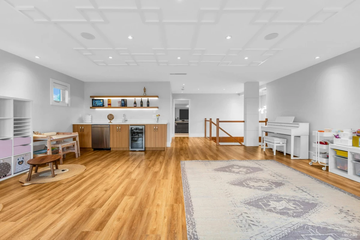 Basement Recreation Room Photo of 6640 Goldsmith Drive, Richmond, BC