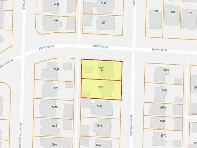 Exterior Rear Photo of 5507 Columbia Street, Vancouver, BC