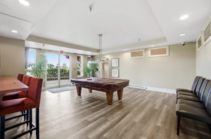 Aerial View of 211 19677 Meadow Gardens Way, Pitt Meadows, BC