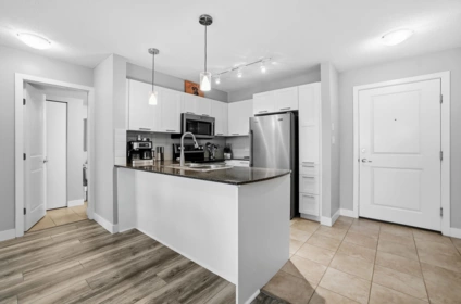 Kitchen Island Photo of 211 19677 Meadow Gardens Way, Pitt Meadows, BC