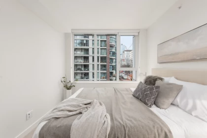 Bedroom 2 Photo of 604 1009 Harwood Street, Vancouver, BC
