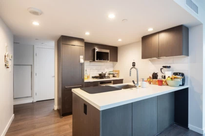 Kitchen Photo of 402 8238 Lord Street, Vancouver, BC