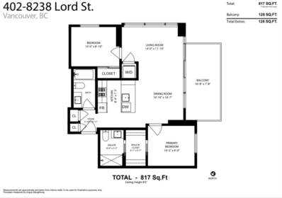 Staircase Photo of 402 8238 Lord Street, Vancouver, BC
