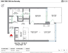 1606 7088 18th Avenue, Burnaby, BC