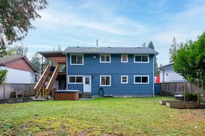 Backyard Photo of 2644 Kilmarnock Crescent, North Vancouver, BC