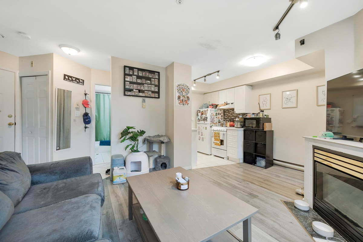 Living Room Photo of 203 1520 Cotton Drive, Vancouver, BC