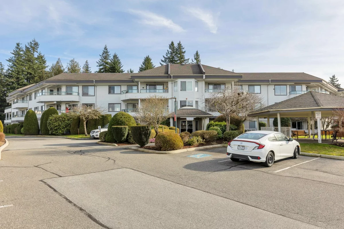 Exterior Rear Photo of 214 2451 Gladwin Road, Abbotsford, BC