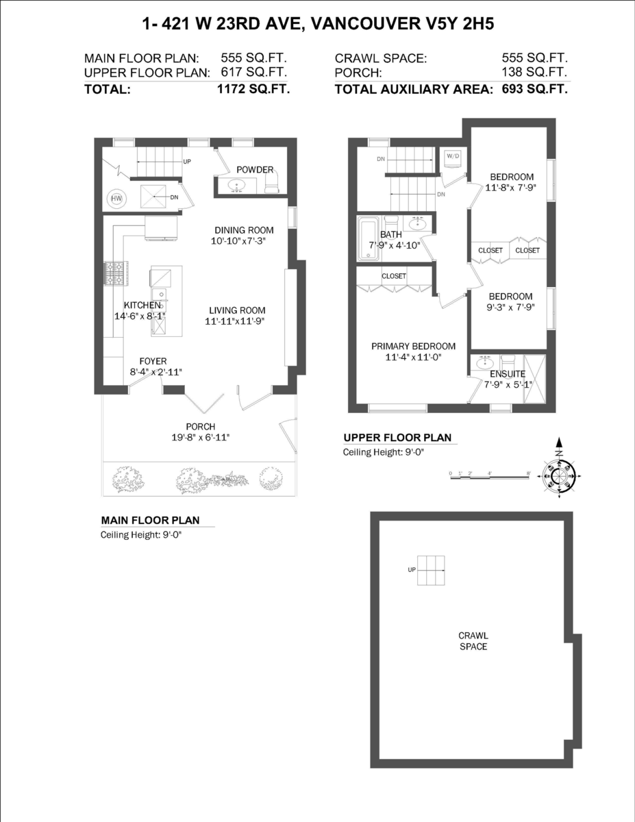 Garage Interior Photo of 1 421 W 23rd Avenue, Vancouver, BC