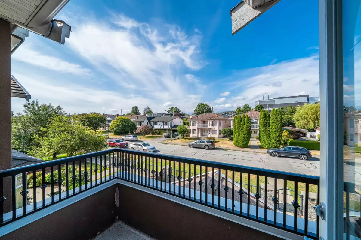 Aerial View of 3968 Spruce Street, Burnaby, BC