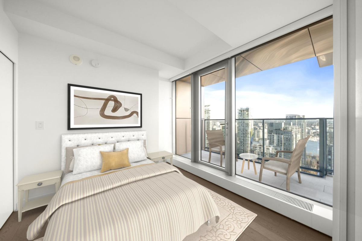 Bedroom 4 Photo of 4001 1480 Howe Street, Vancouver, BC