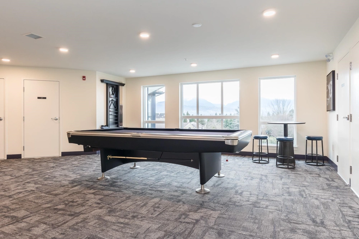 Basement Recreation Room Photo of 129 8497 Young Road, Chilliwack, BC