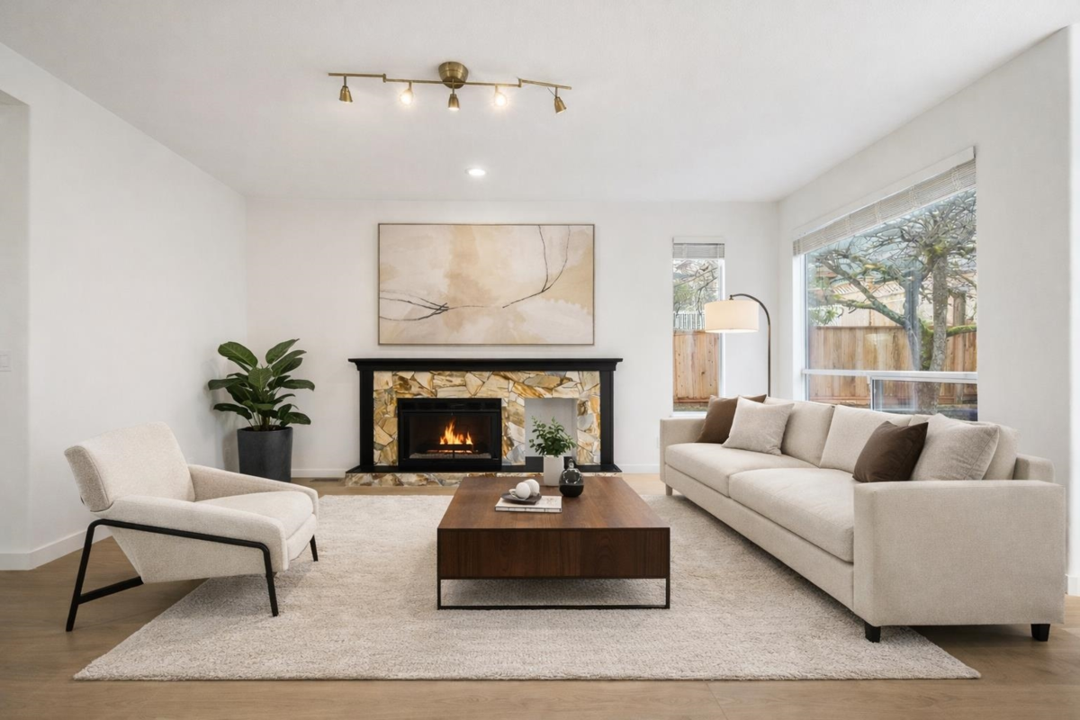 Living Room Photo of 2905 Woodstone Court, Coquitlam, BC