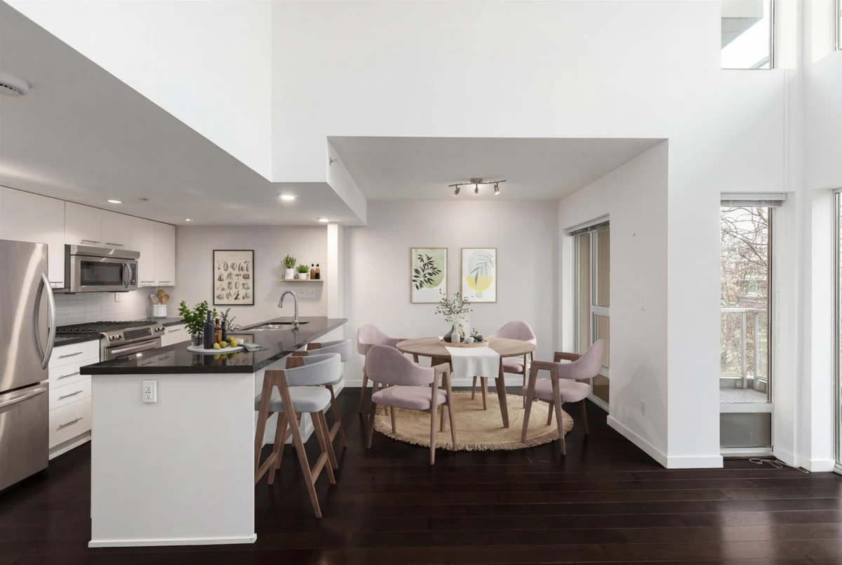 Exterior Rear Photo of PH7 1288 Chesterfield Avenue, North Vancouver, BC