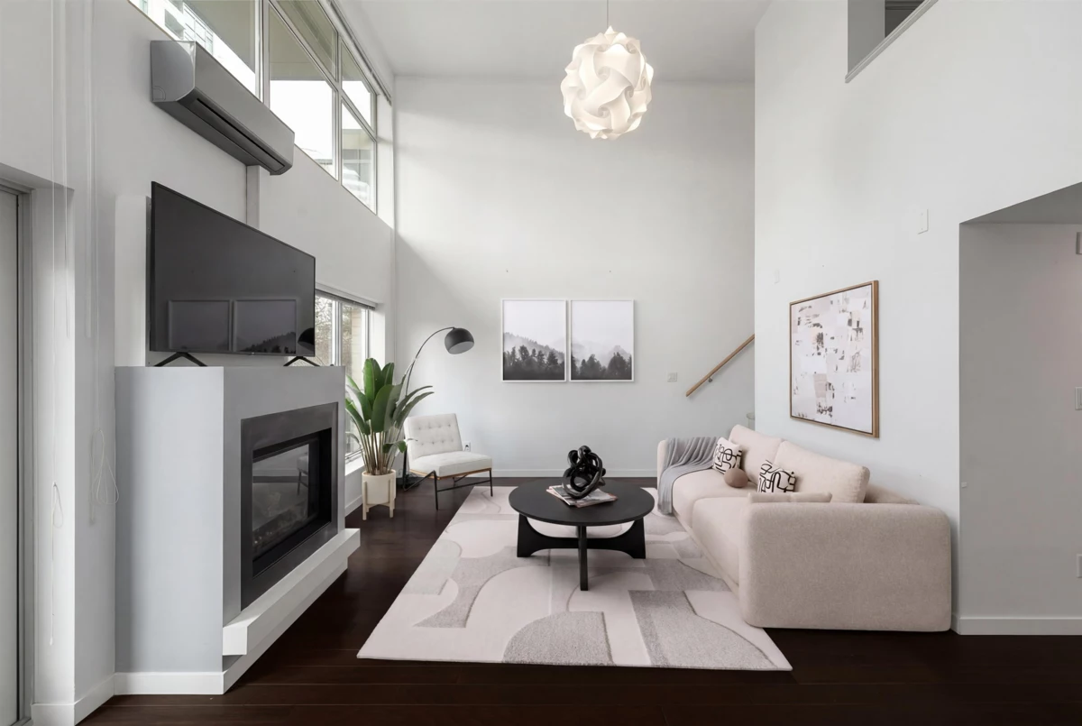 Family Room Photo of PH7 1288 Chesterfield Avenue, North Vancouver, BC