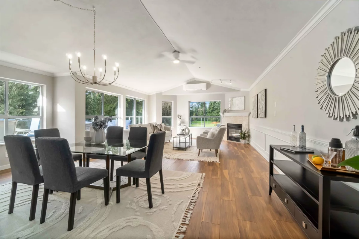 Dining Area Photo of 401 1281 Parkgate Avenue, North Vancouver, BC