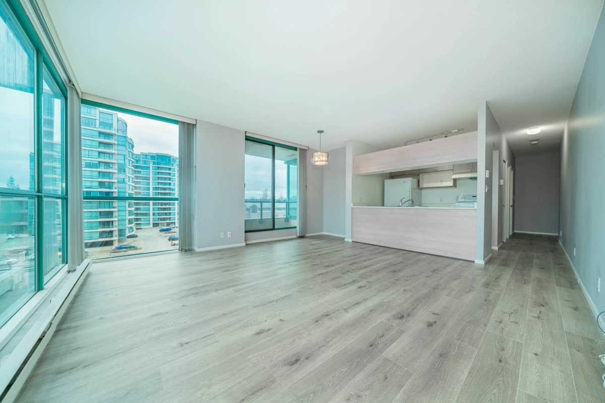 Living Room Photo of 707 8871 Lansdowne Road, Richmond, BC