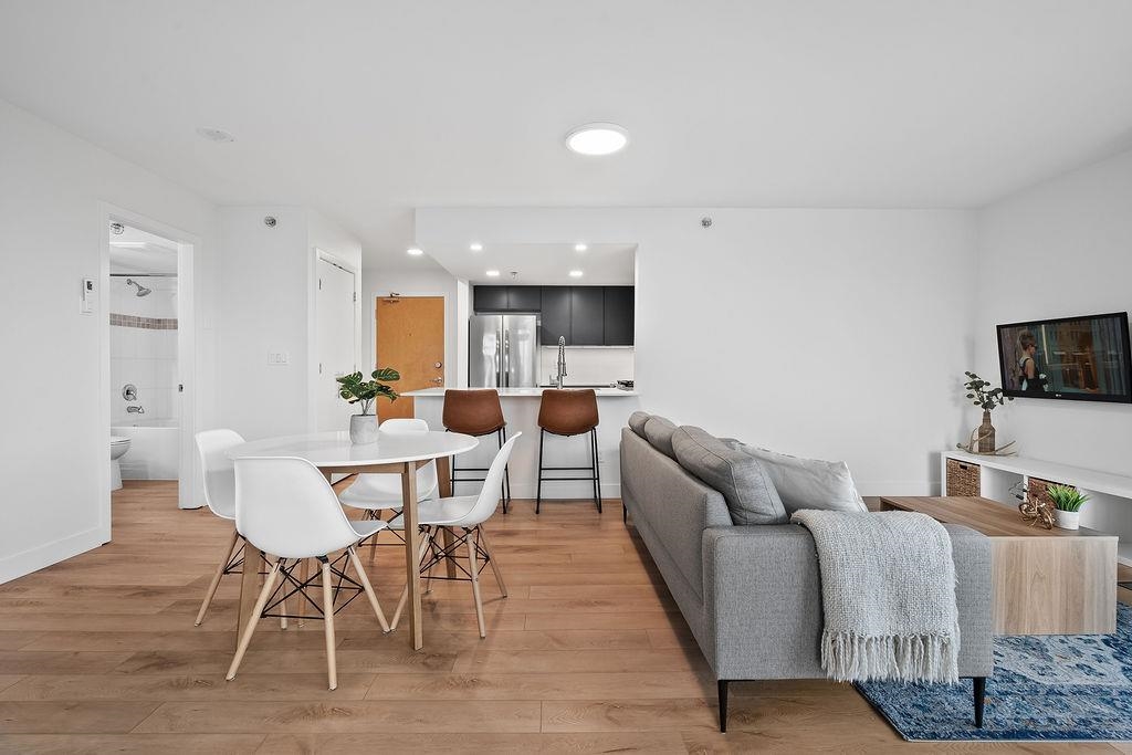 Dining Area Photo of 1302 120 Milross Avenue, Vancouver, BC