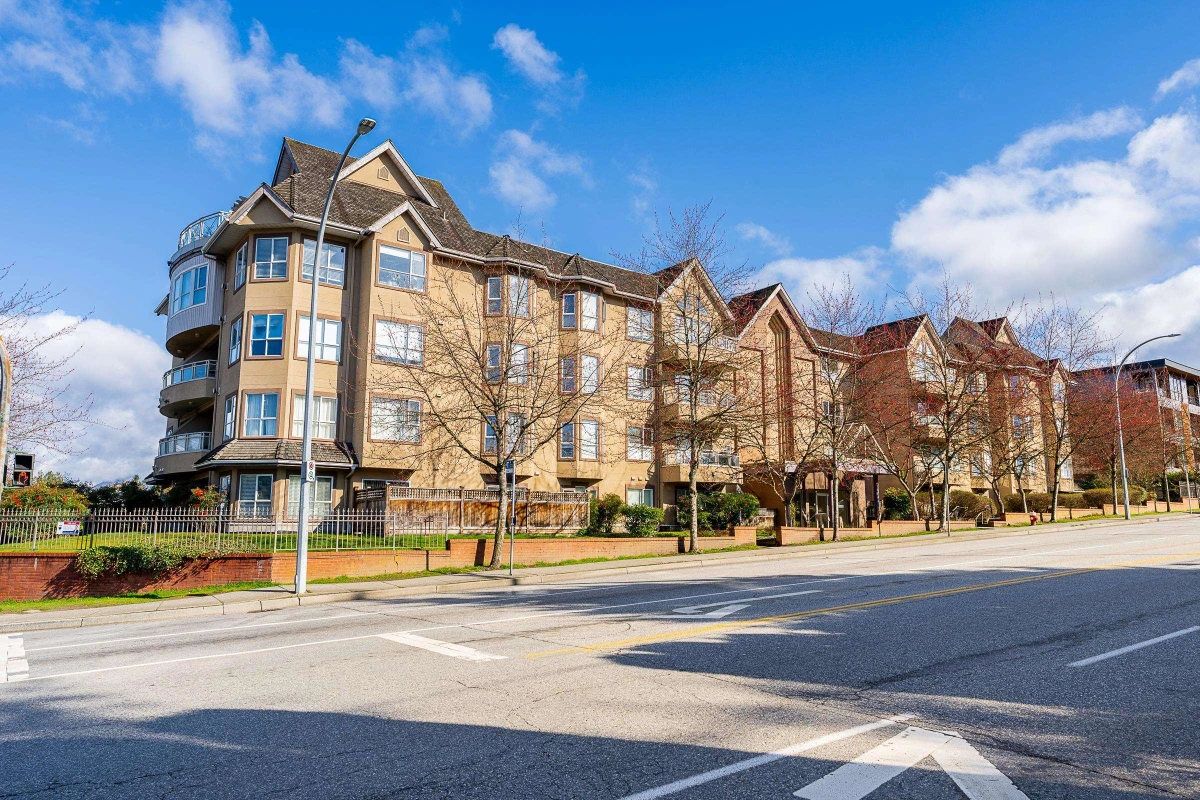Exterior Rear Photo of 406 2285 Pitt River Road, Port Coquitlam, BC