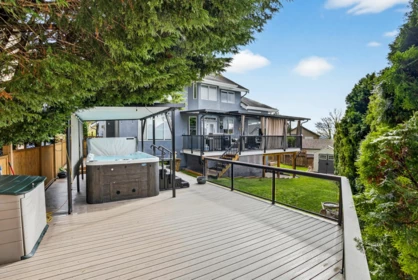 Aerial View of 8277 153b Street, Surrey, BC