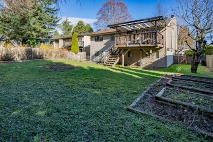 Aerial View of 1981 158a Street, Surrey, BC