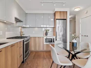 Breakfast Nook Photo of 612 258 Nelson's Court, New Westminster, BC