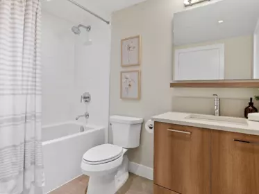 Kitchen Island Photo of 612 258 Nelson's Court, New Westminster, BC