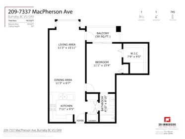 209 7337 Macpherson Avenue, Burnaby, BC, Burnaby — Apartment/Condo for sale