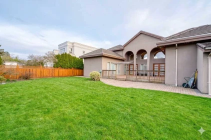Aerial View of 5471 Garrison Road, Richmond, BC