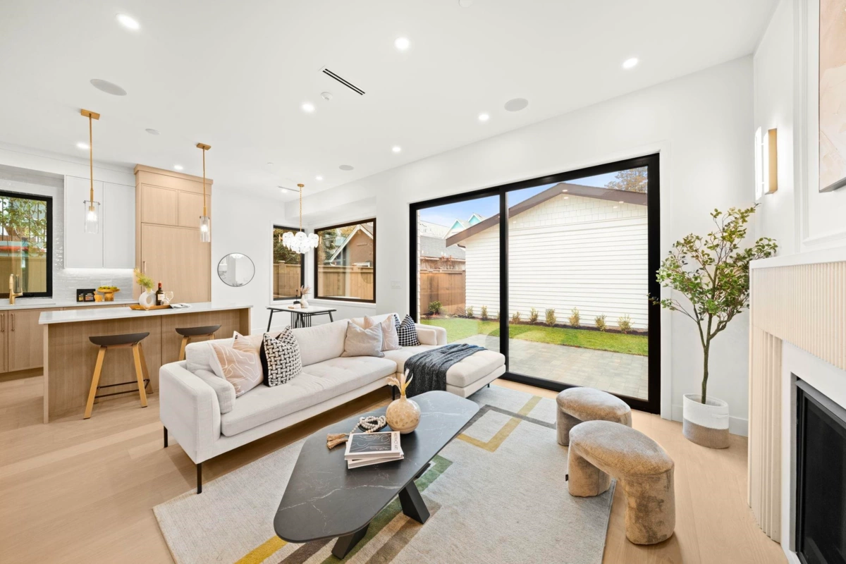 Living Room Photo of 2965 Glen Drive, Vancouver, BC