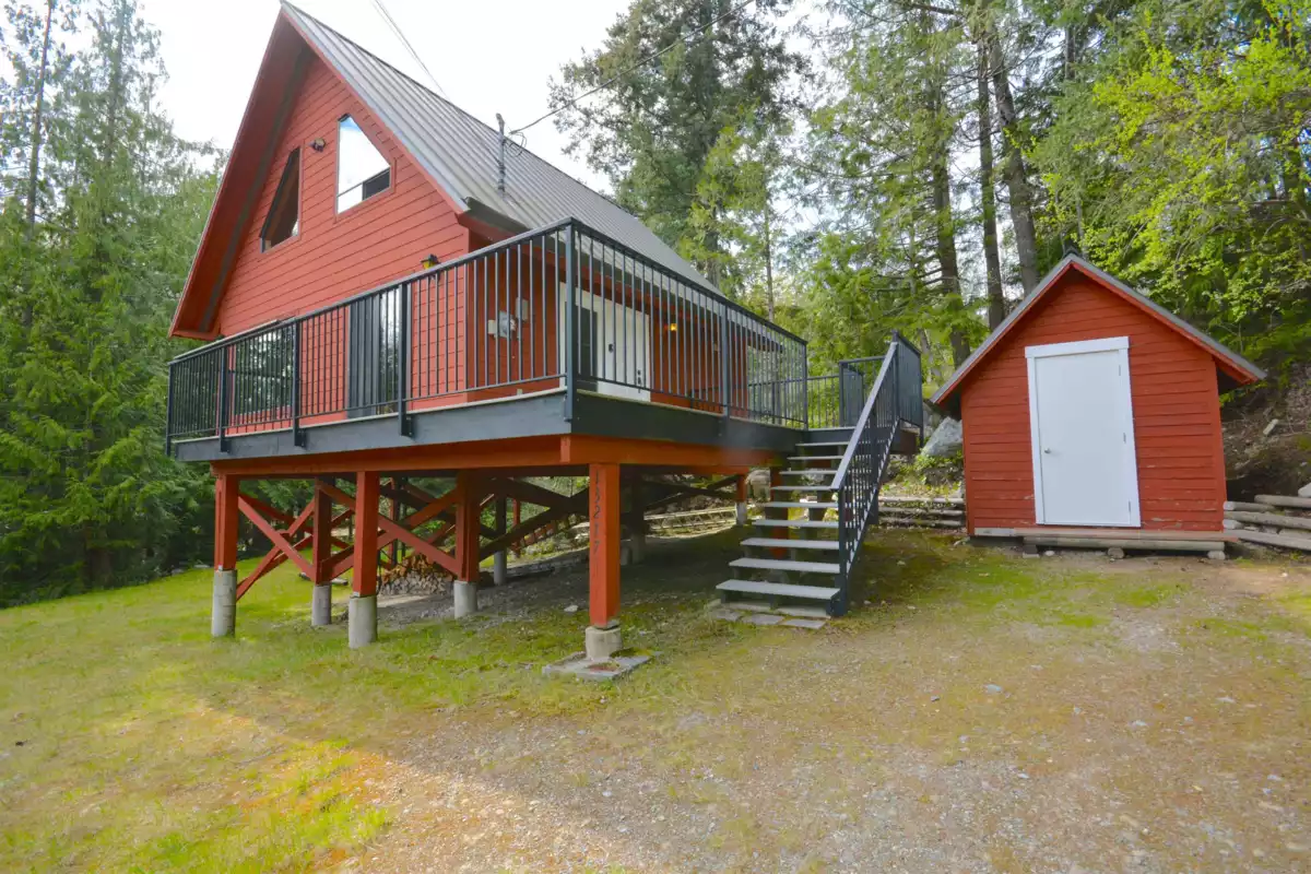 Exterior Rear Photo of 13277 Deller Road, Garden Bay, BC