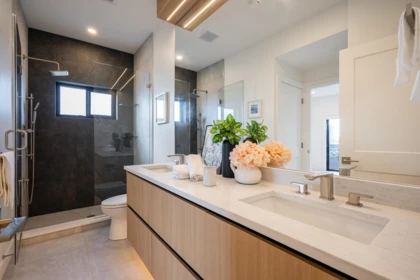 Powder Room Photo of 1 4875 Albert Street, Burnaby, BC