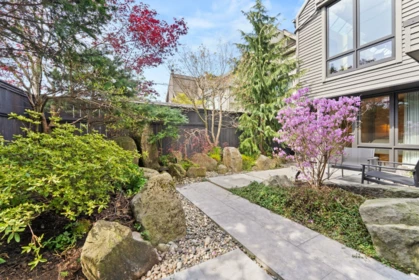 Aerial View of 2564 W 1st Avenue, Vancouver, BC
